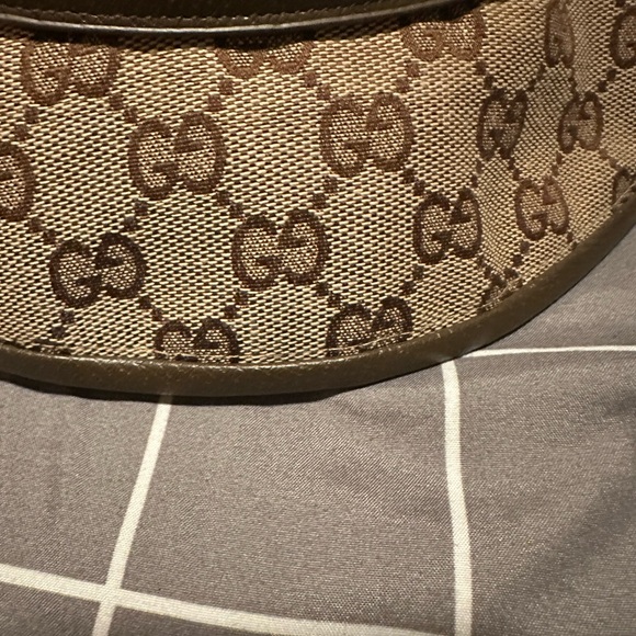 Gucci Tan GG Pattern Bucket Hat - Picture 9 of 10